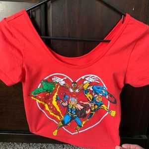 Marvel Croptop